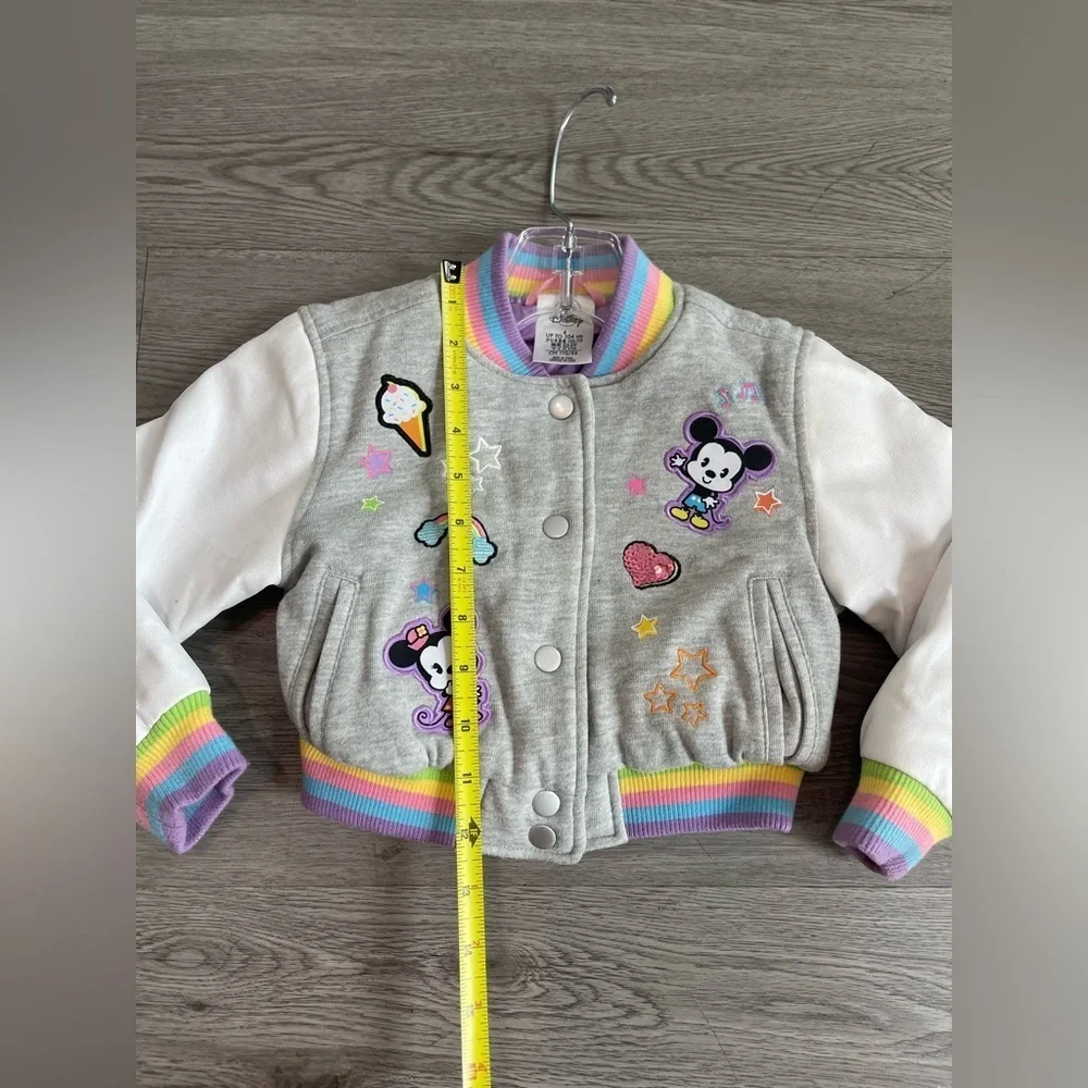 Disney Mickey and Minnie varsity jacket